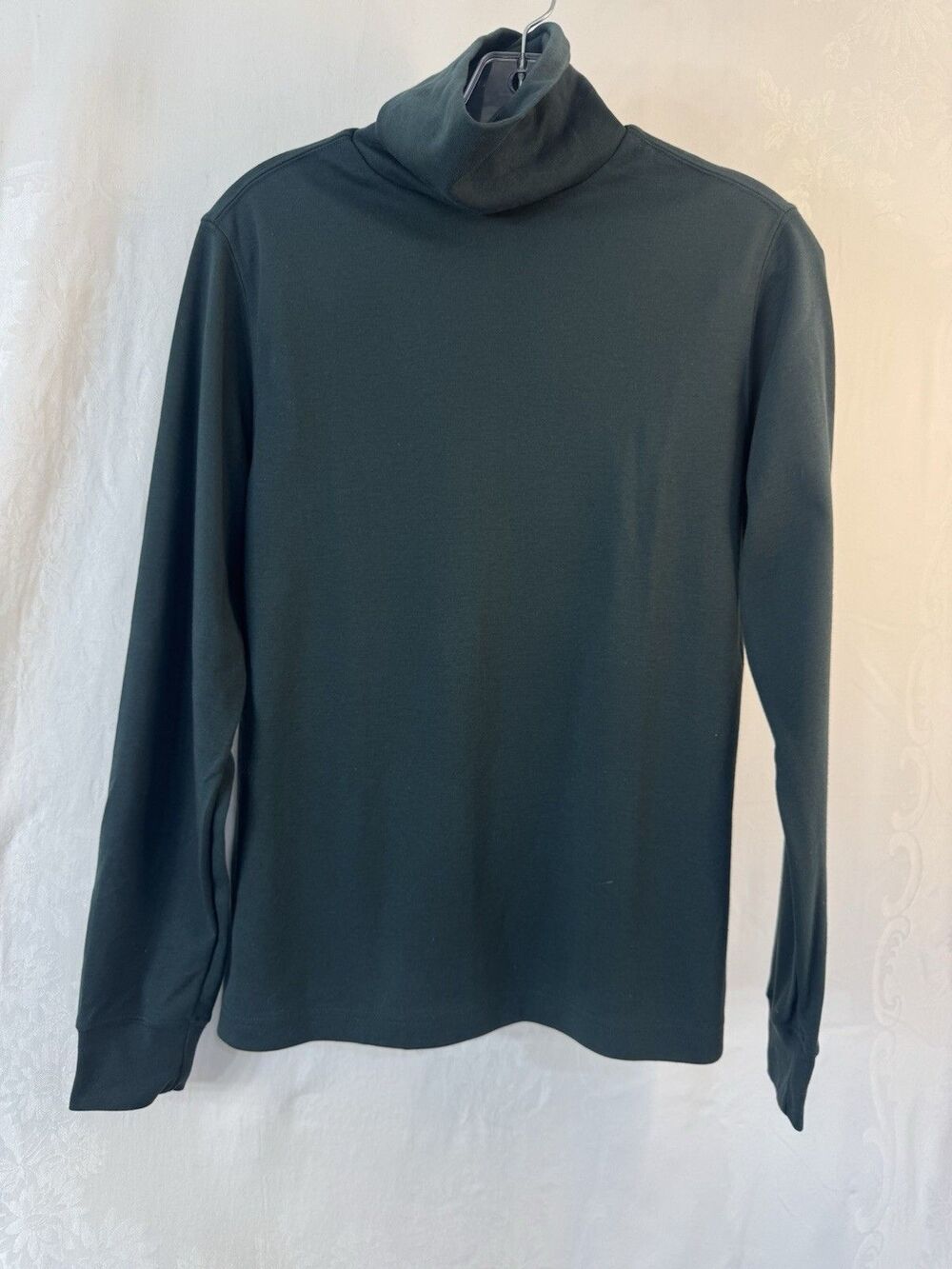 Land's End Green Long Sleeve Turle Neck Small Winter Shirt